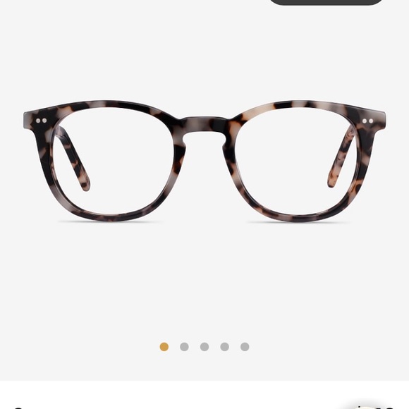 Eyebuy direct Ona Round Ivory Tortoise Eyeglasses - Picture 2 of 6